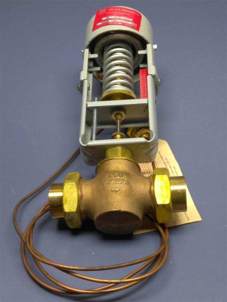 Powers 11-A Regulator 595-0029 Temperature Range 130-190F