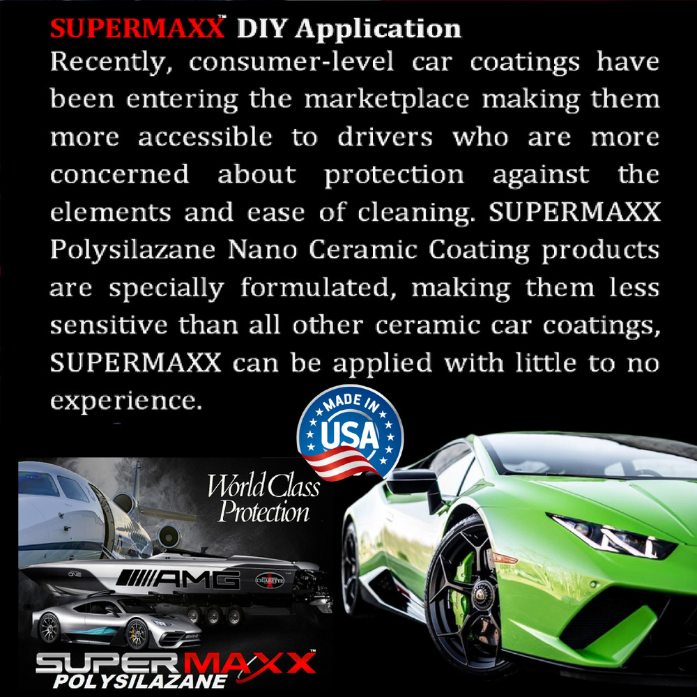 CERAMIC CAR COATING POLYSILAZANE "TRICURE TECHNOLOGY" ADVANCED PAINT "PROTECTION