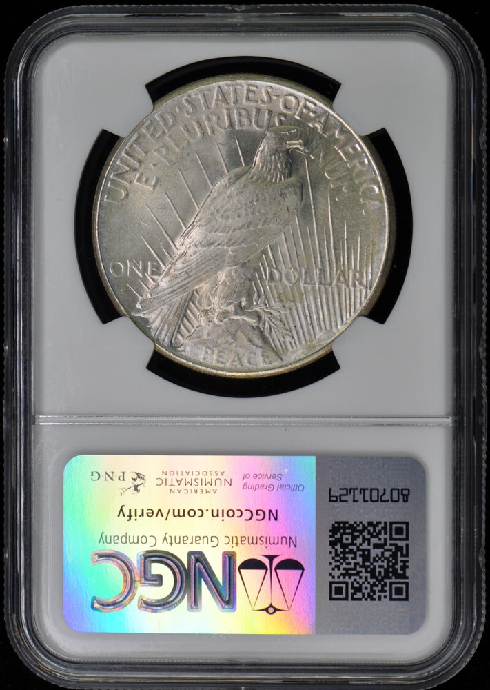 1926-S Peace Dollar S$1 NGC MS64
