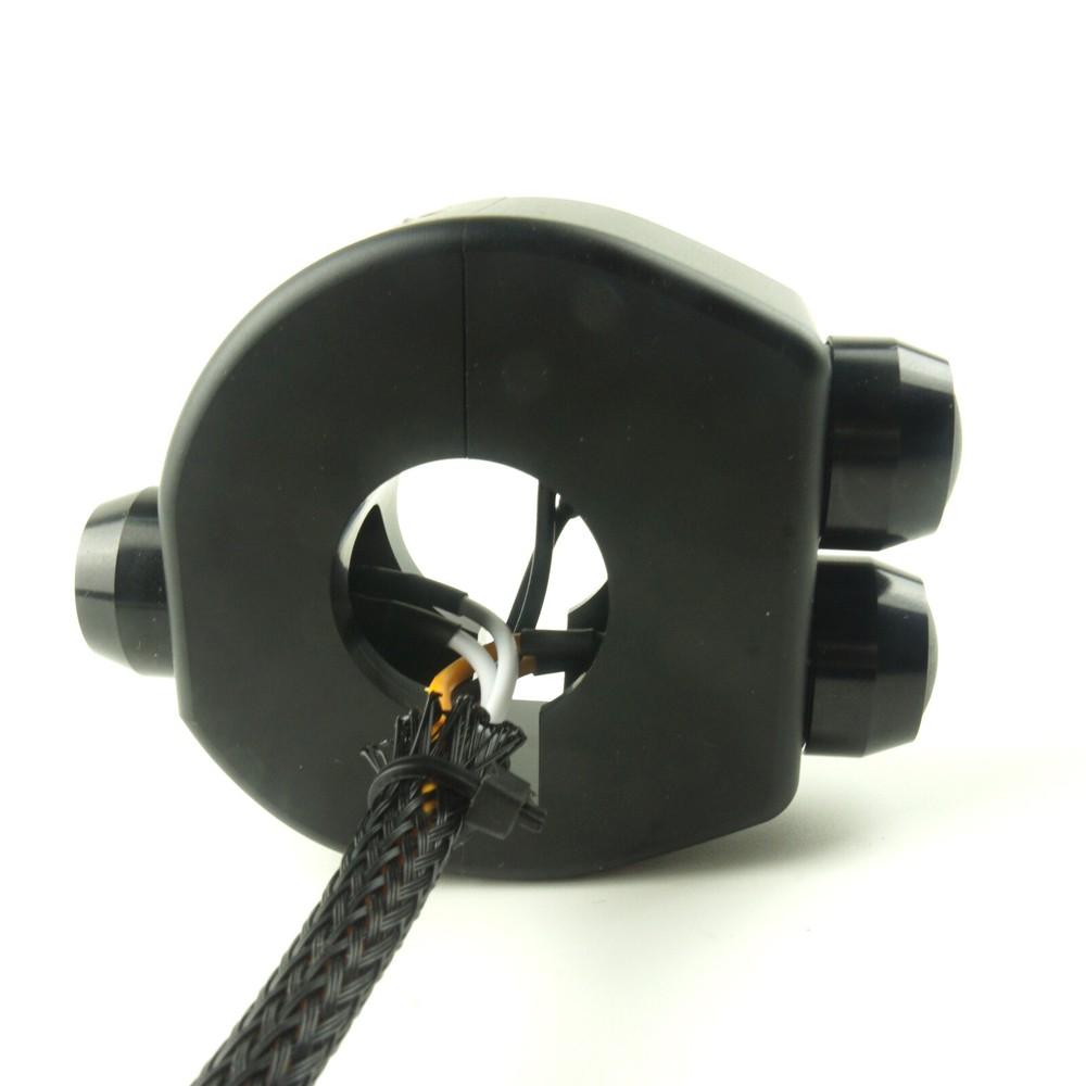 3 Buttons Aluminum Motorcycle Handlebar Switch Headlight Start Kill Horn Control