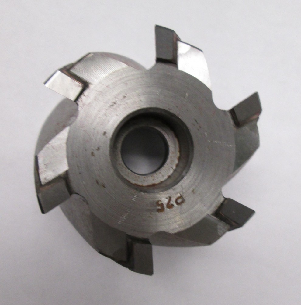 FETTE Carbide-Tipped Shell End Mill 2-1/2" Cutting Dia. w/ Ground Chip Breakers