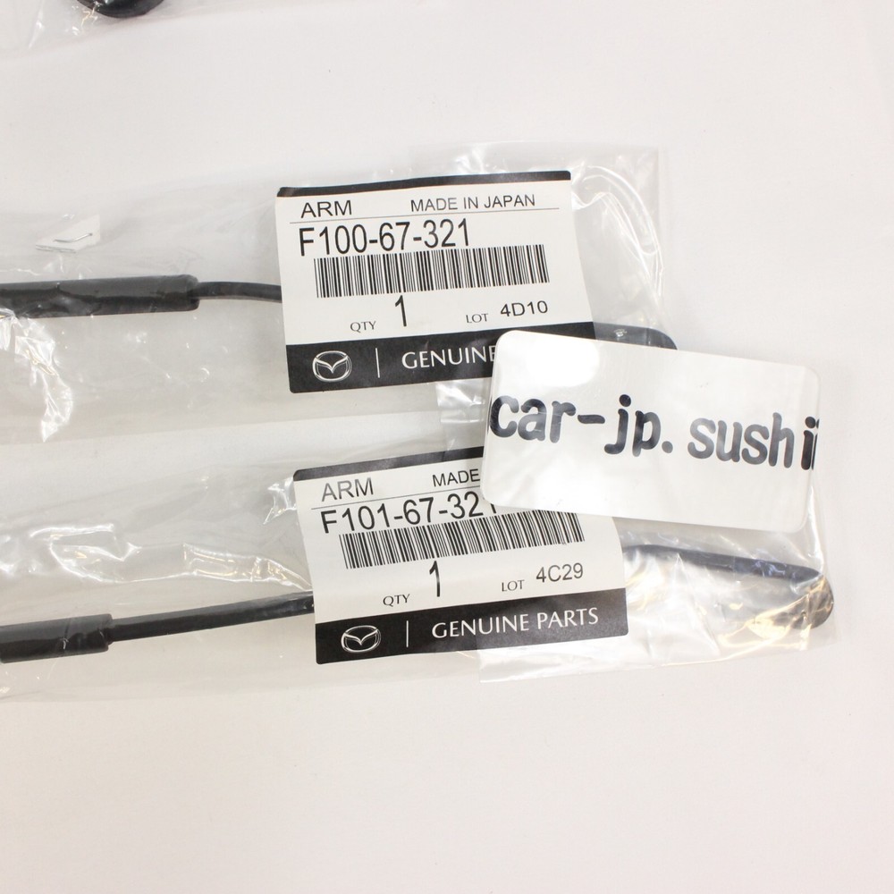 MAZDA Genuine RX-7 FD3S RHD Nut & Cap & SET Front Window Windshield Wiper Arm