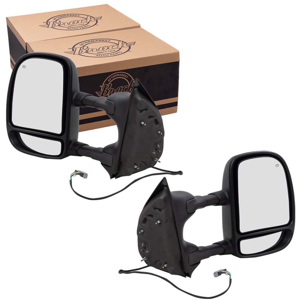 Power Towing Mirror For 2003-2005 Excursion Extendable Dual Arms-Double Swing