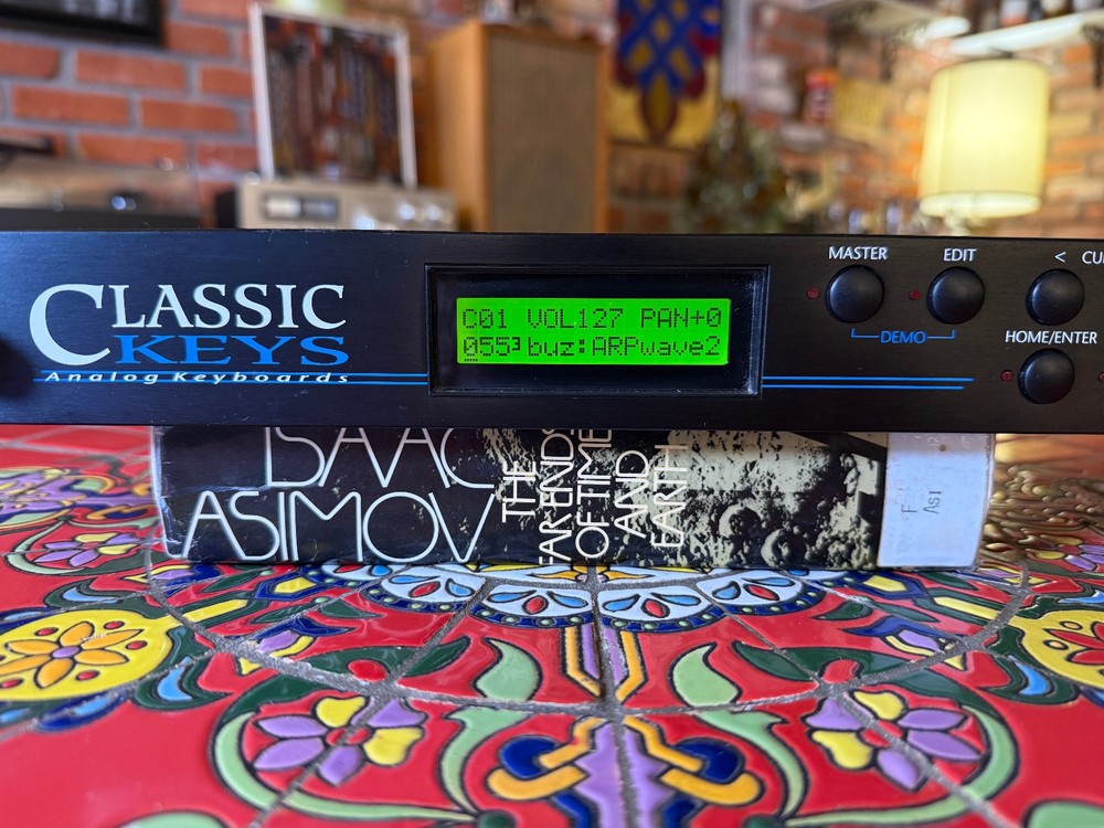 E-MU Systems Classic Keys Rackmount 32-Voice Sampler Module 1994