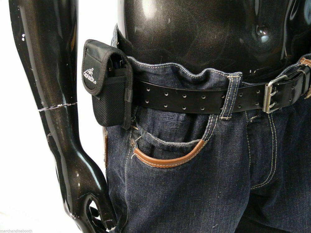 GERBER 2 POCKETS GERBER KNIFE & MULTI TOOL POUCH SHEATH