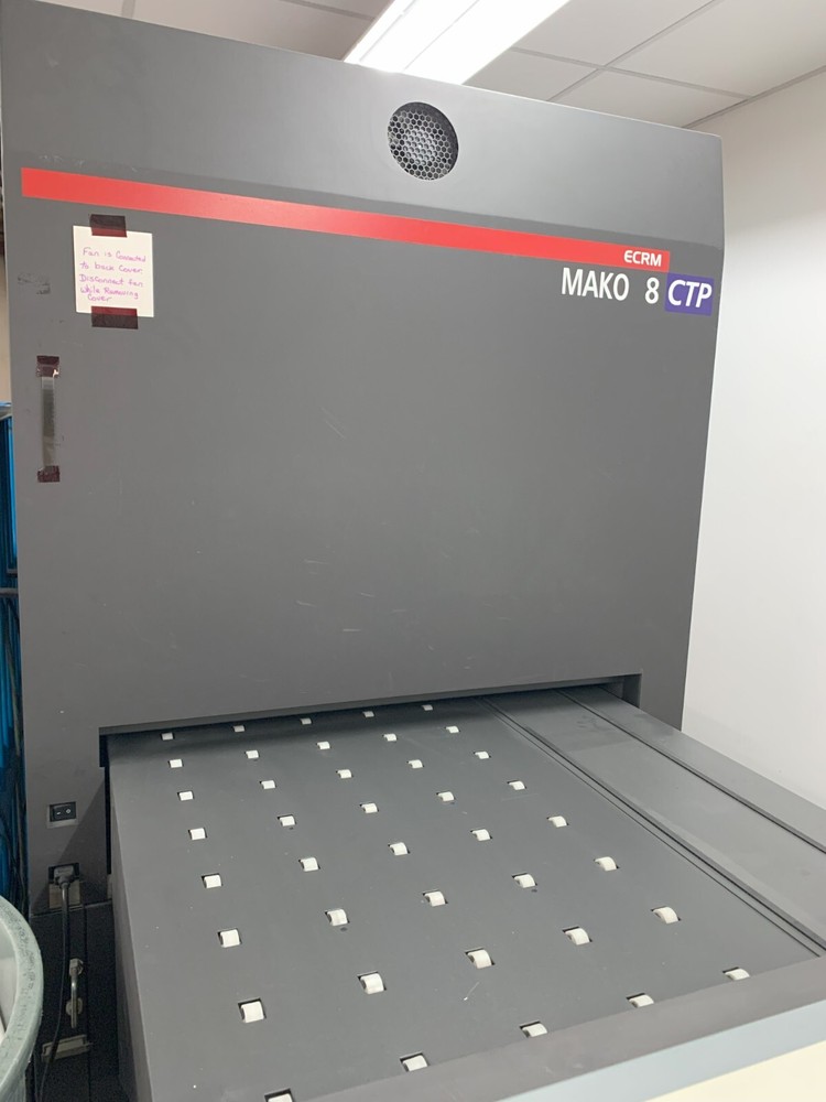 ECRM MAKO 8 Computer to Plate with Raptor 68 processor