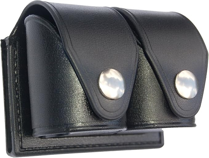 HKS Speedloader Pouch Large Black Smooth model 203