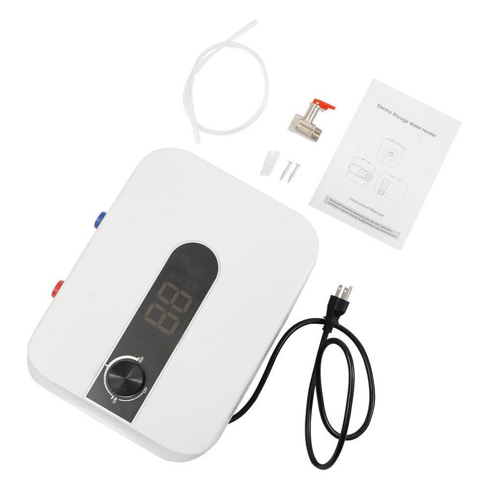 Mini Electric Water Heater 6L with Adjustable Temperature & Compact Design