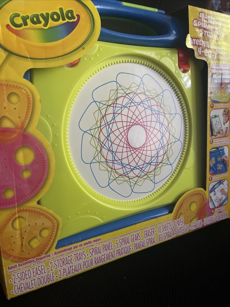 Crayola 4-in-1 Spiral Art Studio