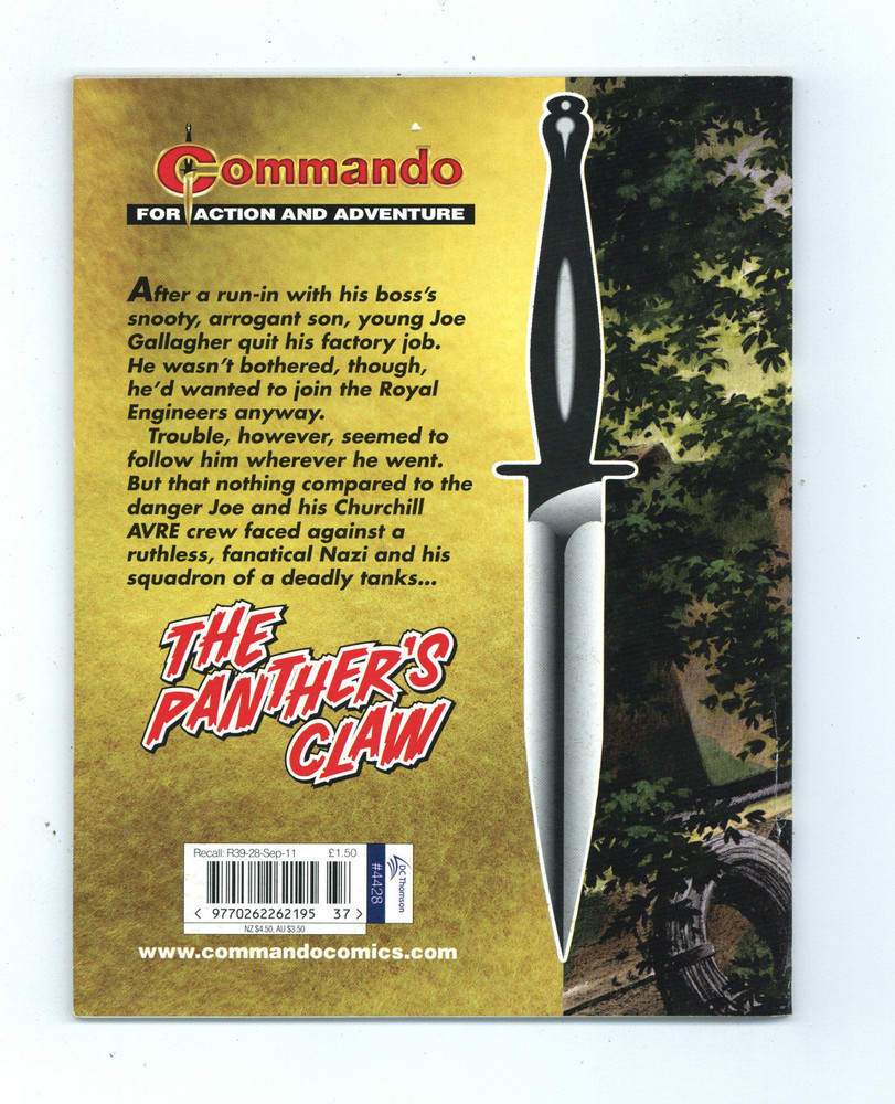 Commando for Action and Adventure #4428 VF+ 8.5 2011