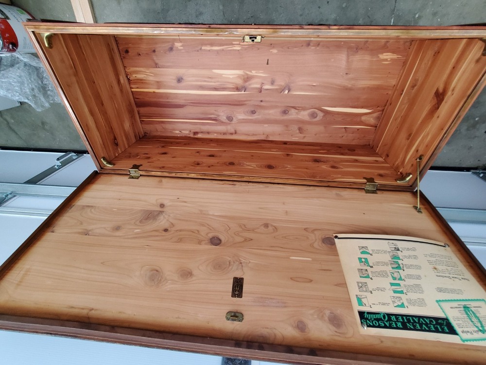 Vintage Art Deco Cavalier Cedar Chest