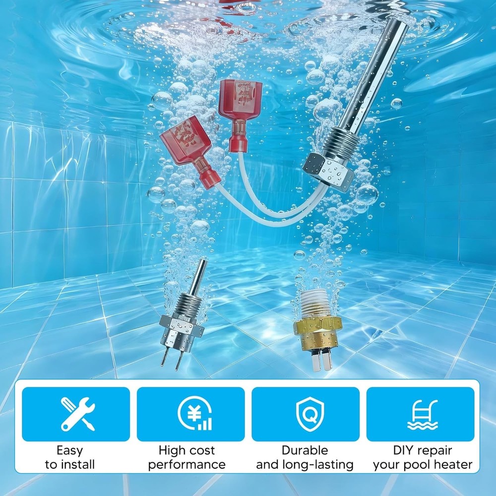 High Limit Switch & Heater Thermistor Kit for Pentair