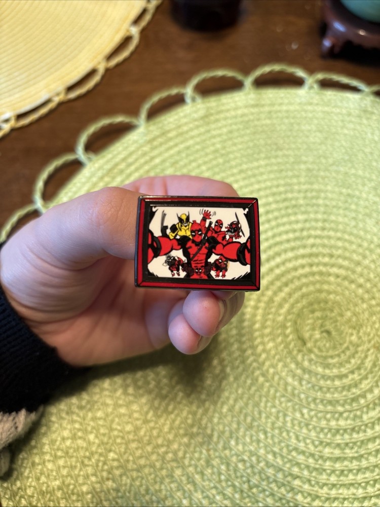 Deadpool Pin With Friends