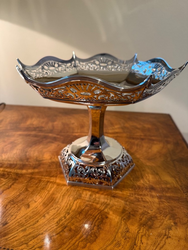 sterling silver tazza