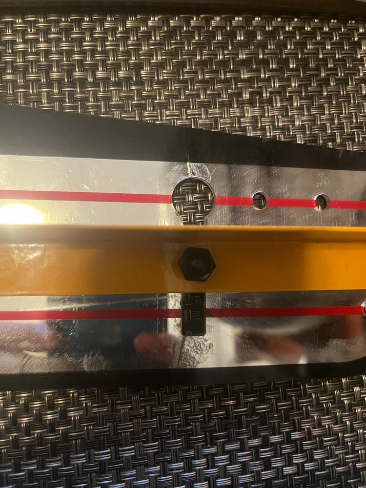 Eye Line Putting Alignment Mirror w rails, rare