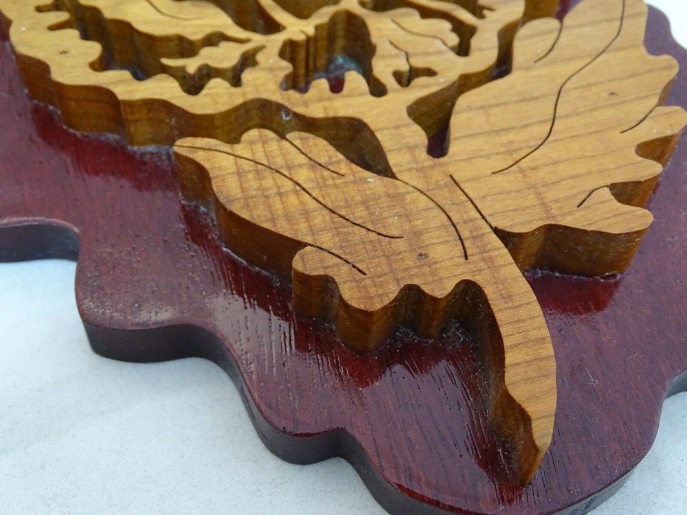 Rare Wooden Bird Decor