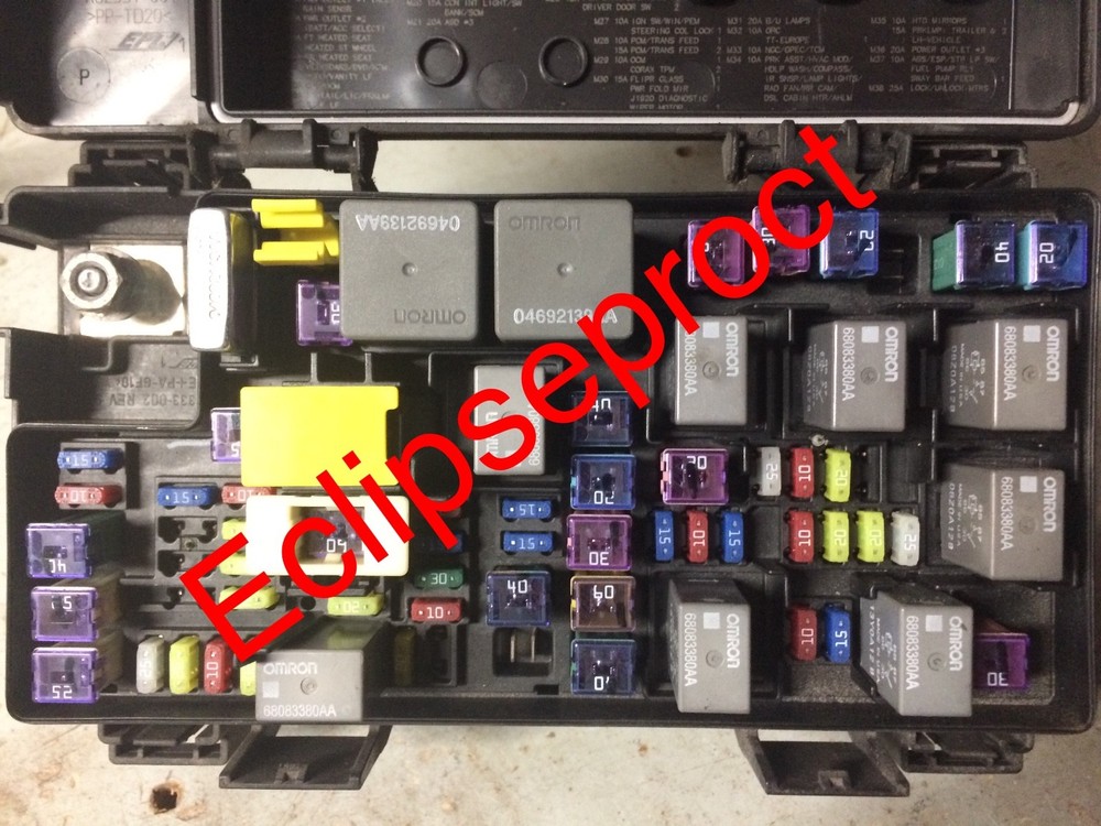 2011-2012 RAM 1500 2500  TIPM Repair Service