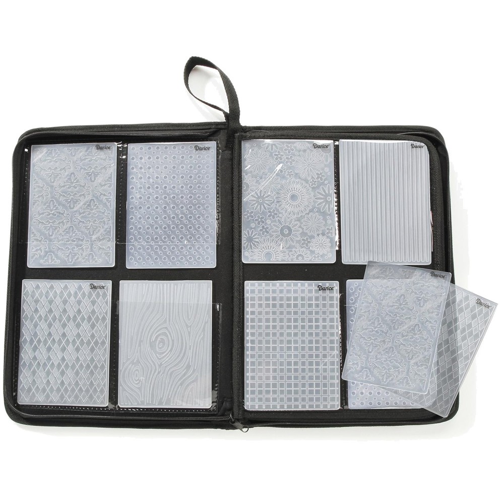 Organizer Case for 5x7-Inch Embossing Folders, Zippered