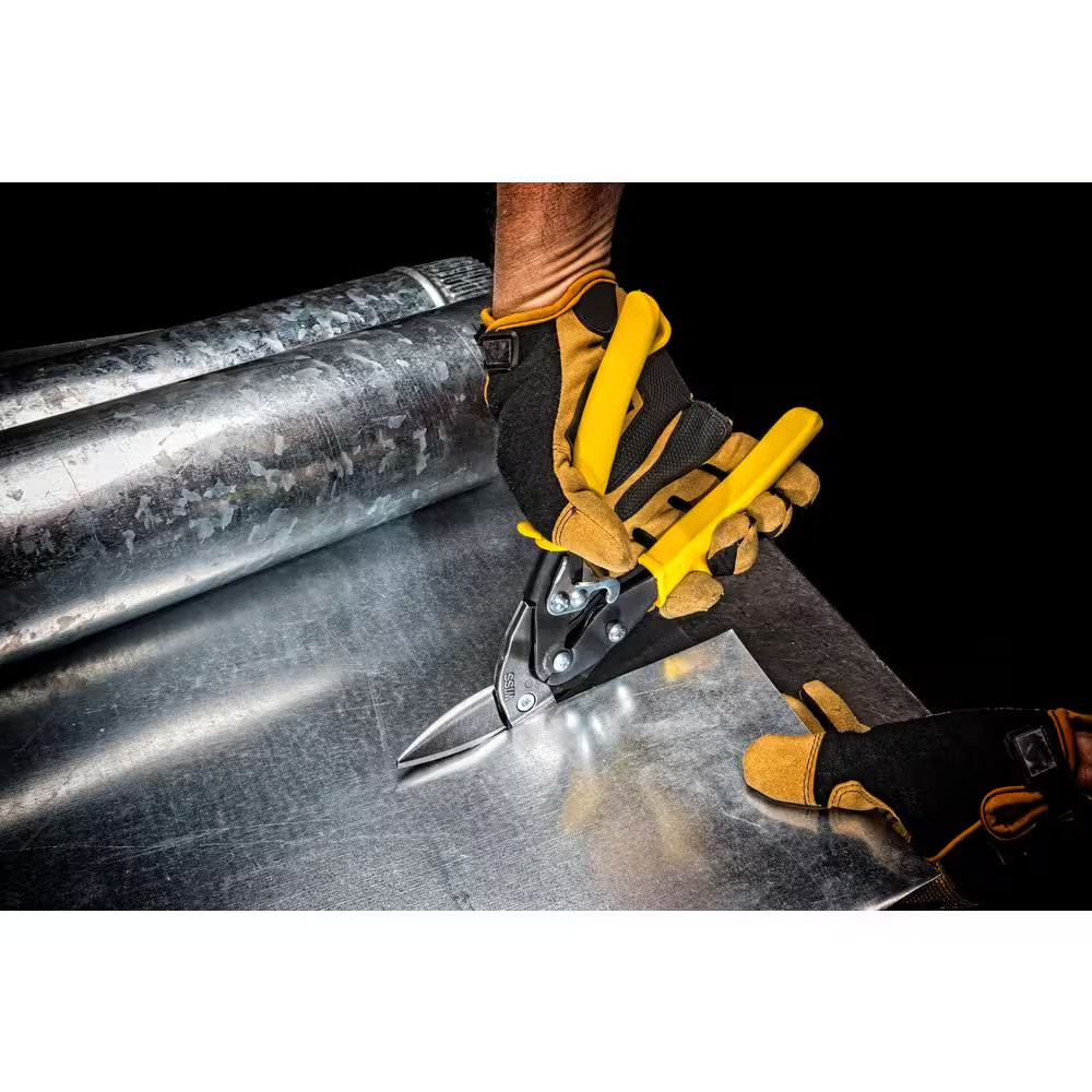 Wiss 9-4/5 In. Offset Straight Aviation Snips