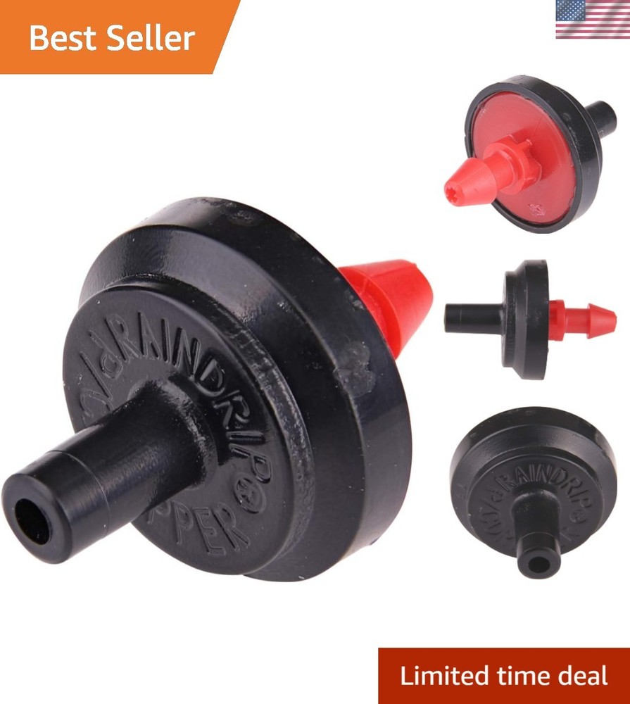 PVC & Silicone 50-Pack Pressure Compensating Drippers - Reliable Water Solutions