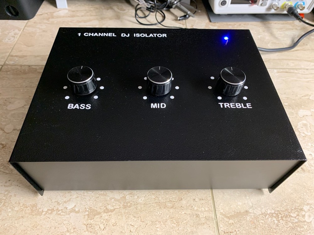 NEW YELLOW 3 BAND STEREO FREQUENCY DJ TONE ISOLATOR