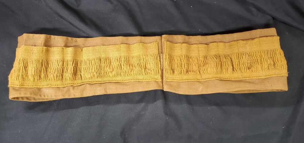 Shotgun Shell Ammo Belt Tan Cotton BT#2