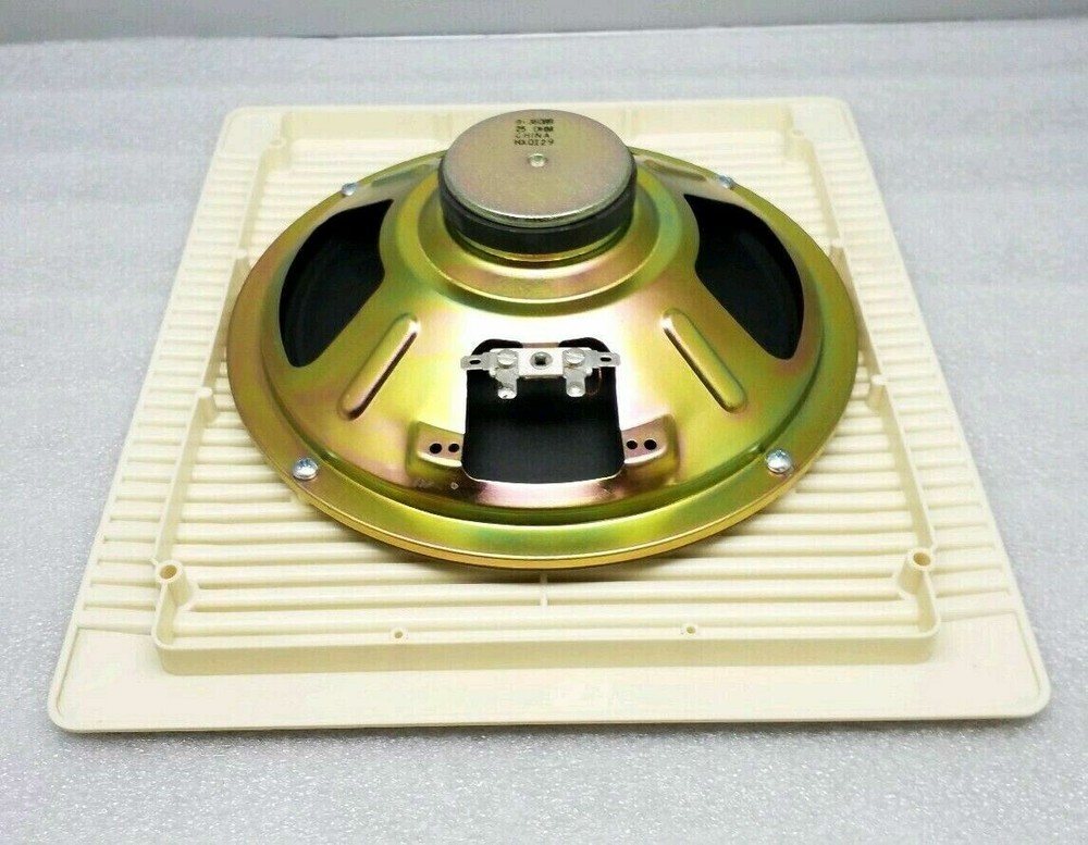 NEW NUTONE ISA-78 HI-FI 8" INSIDE SPEAKER ADOBE WHITE PANEL