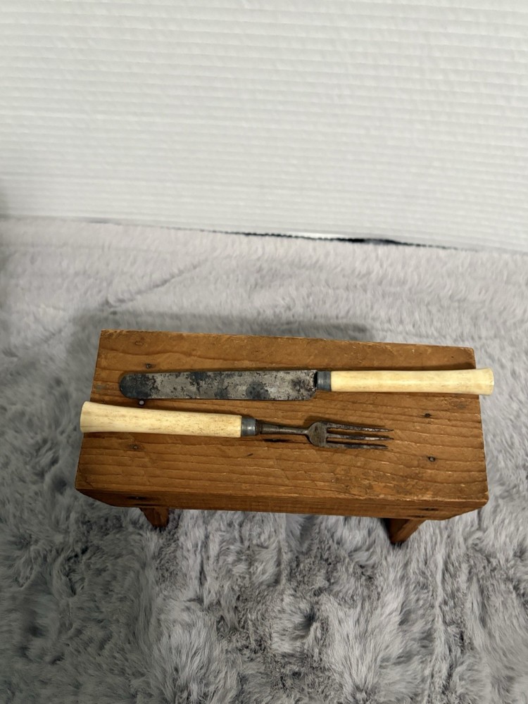 Civil War Era Bone Handle Utensils