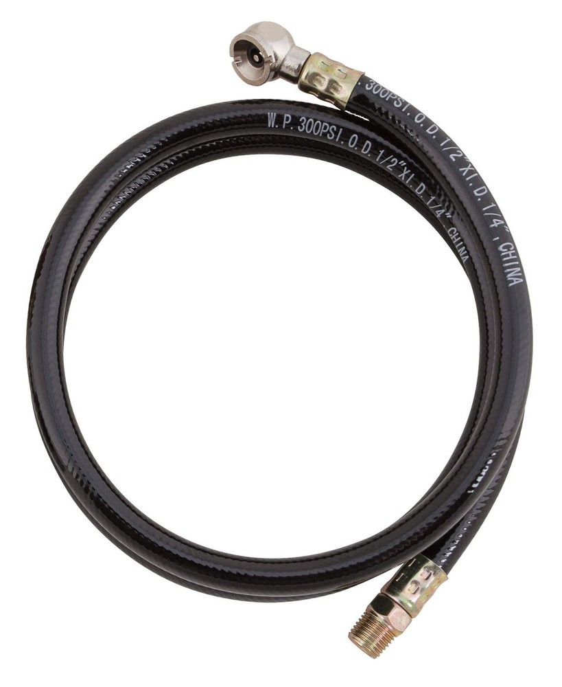 Performance Tool W10057 4 FT Air Hose With Tire Chuck