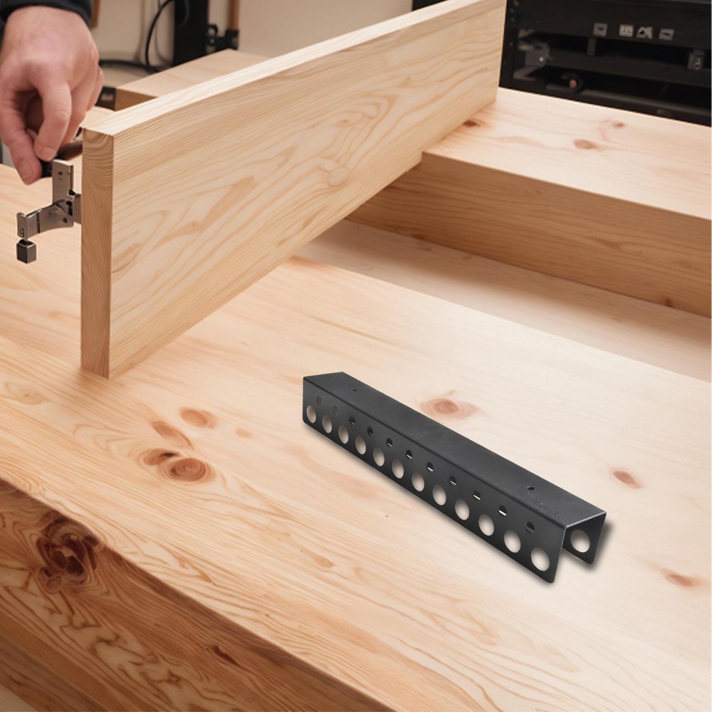 Screwdriver Storage Rack Strong Steel Design for Practical Tool Management