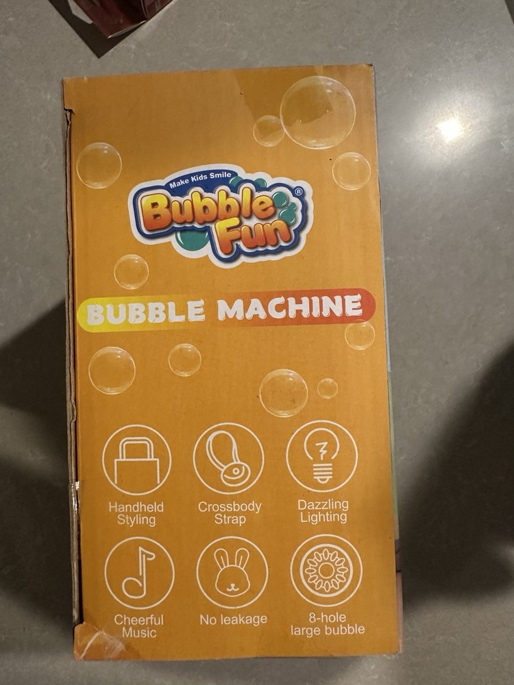 Bubble Fun Bubblemals Dog Battery Operated Bubble Machine Works Tested