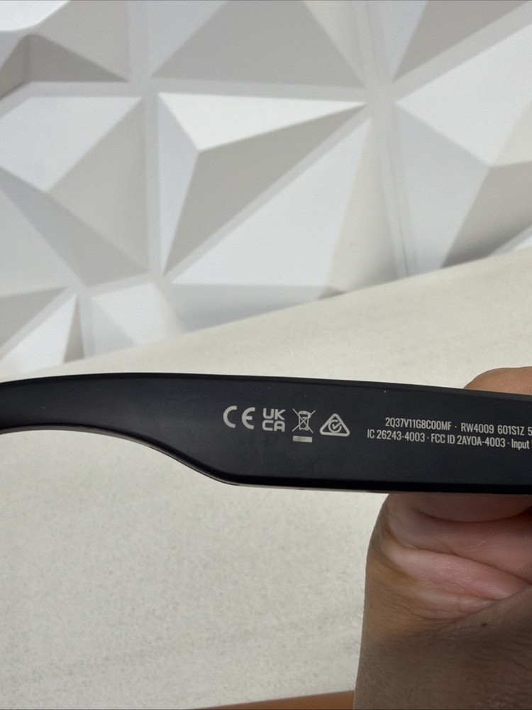 Rayban Meta Headliner Gen 1 Black Matte