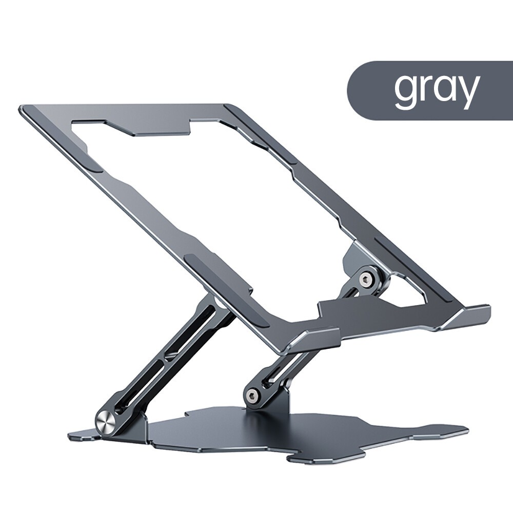 Adjustable Foldable Laptop Stand Aluminum Notebook Riser Computer Holder Desk