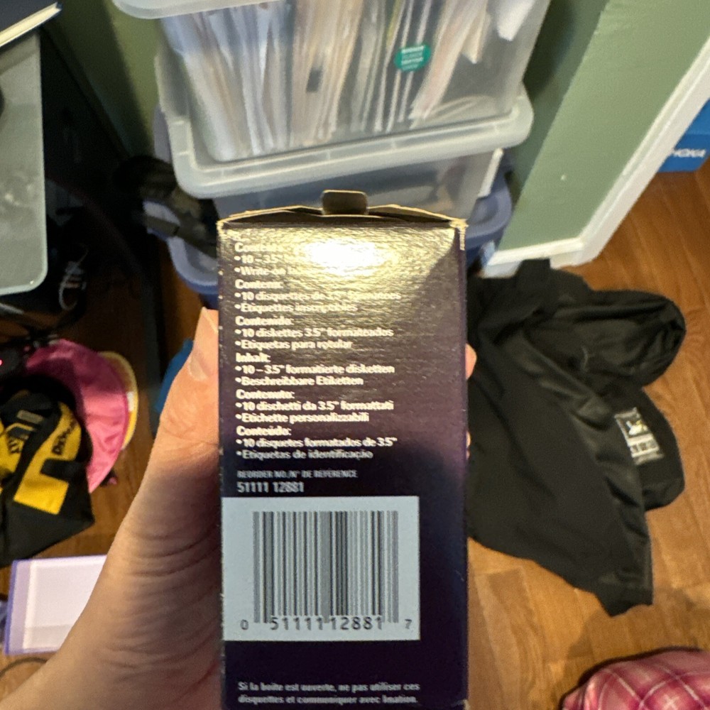 10 FLOPPY DISK IMATION 2HD SEALED