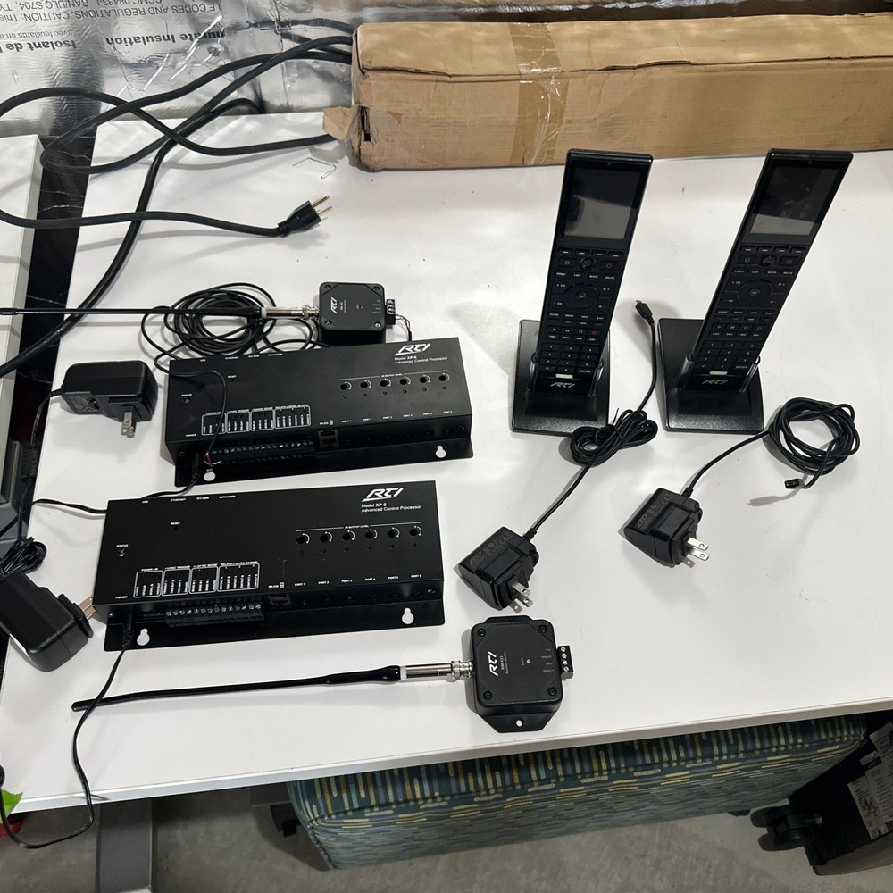 RTI XP-6 Advanced Control Processor with T2i Remote and RM433