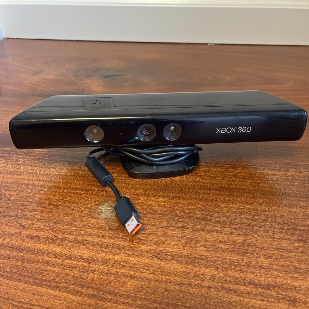 Genuine Microsoft XBOX 360 Kinect Sensor Bar Model 1473 Black Untested