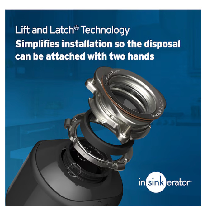 INSINKERATOR Badger 1 Garbage Disposal 1/3 Hp