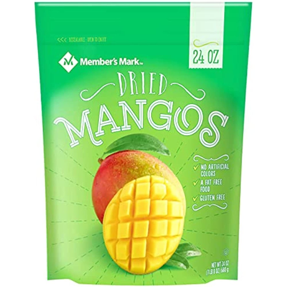 Member's Mark Dried Mango 24 Oz - Dry Fruit - Members Mark - 2 Pack