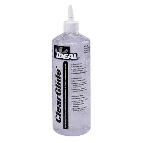 Ideal 31-388 ClearGlide Wire Pulling Lubricant 1-Quart Squeeze Bottle