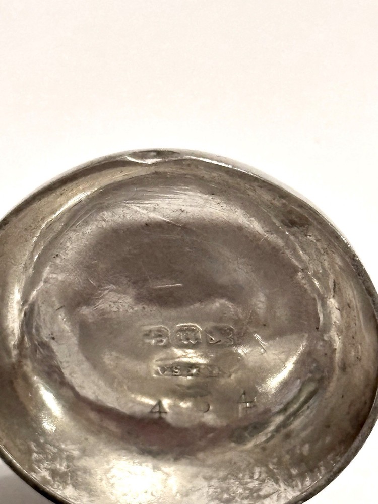 Victorian Silver Sovereign Case Birmingham 1894 Cornelius Saunders & Shepherd