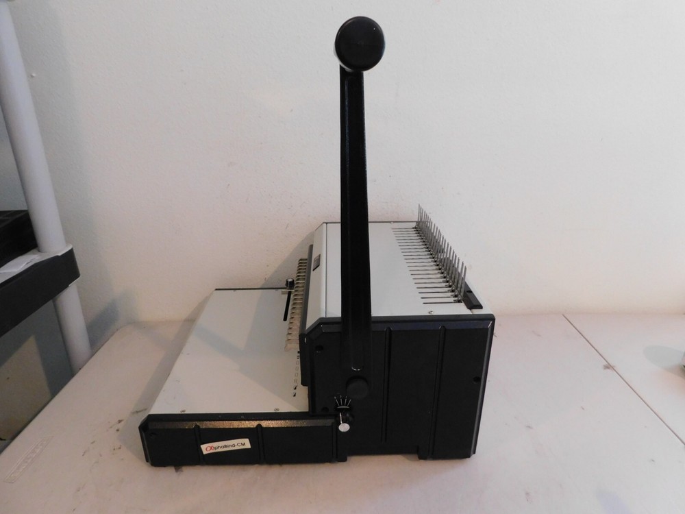Akiles AlphaBind-CM Comb Binding Machine & Punch 12-inch - Read