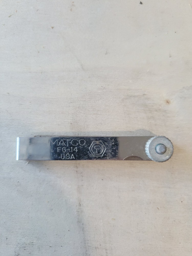 MATCO Tools General Purpose Go-No-Go Feeler Gauges FG14