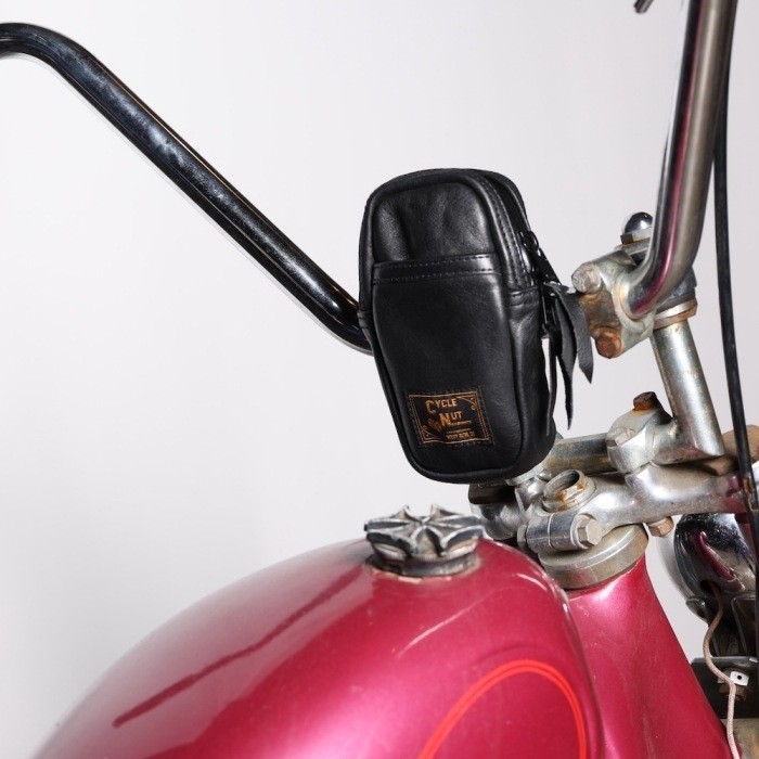 CYCLE NUT GARMENT Handle Master Bag M, Cowhide Genuine Leather