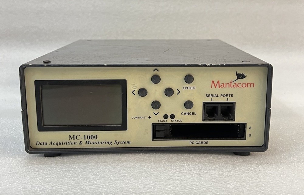 MANTACOM MC-1000 DATA ACQUISITION&MONITIRING SYSTEM