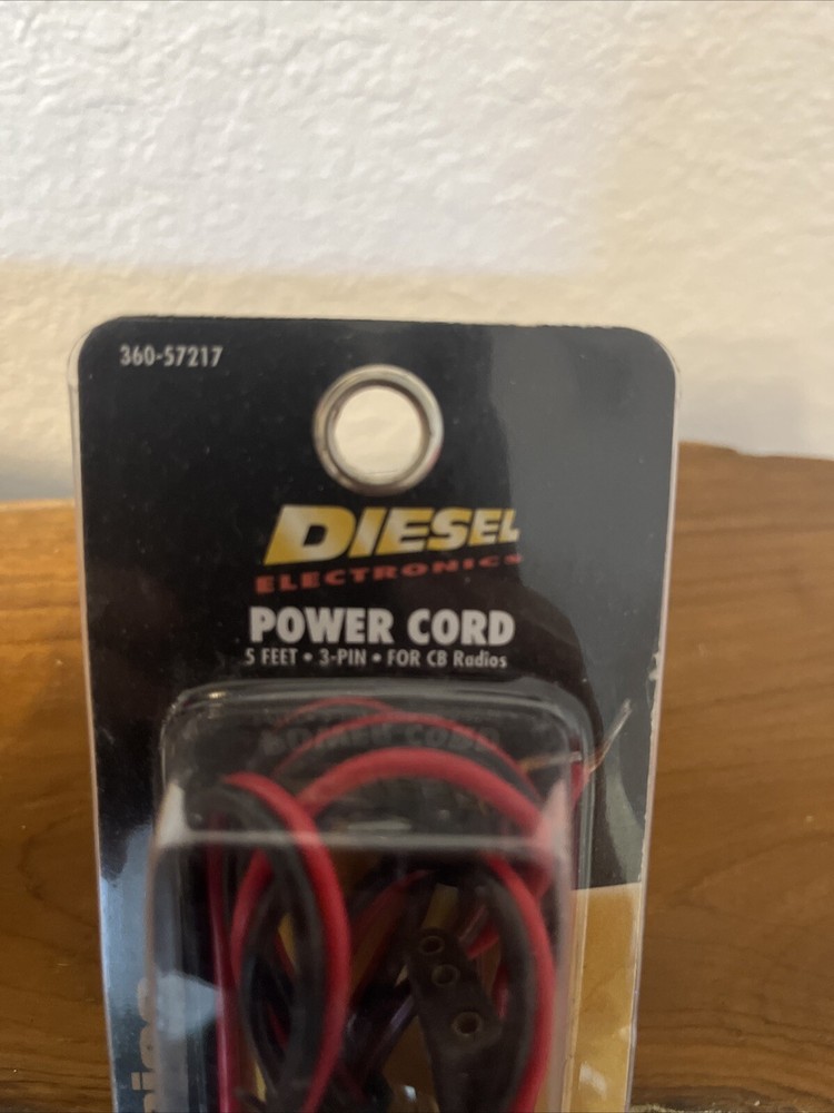 Power Cords 3 Pin Connector CB Radios