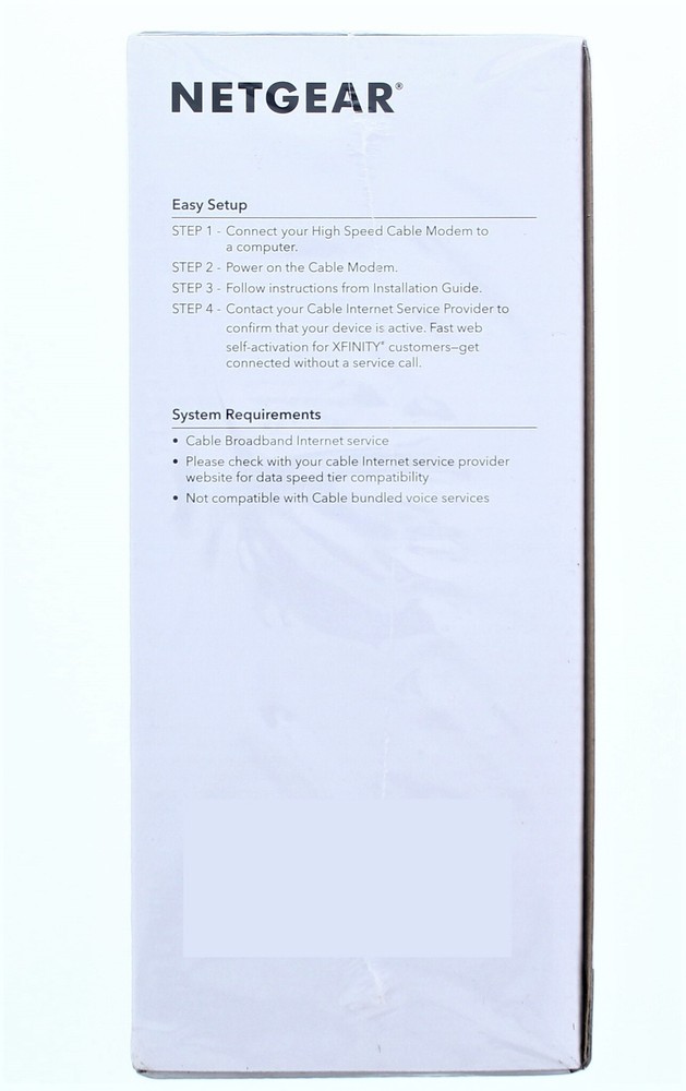 Netgear CM500High Speed Cable Modem(CM500)