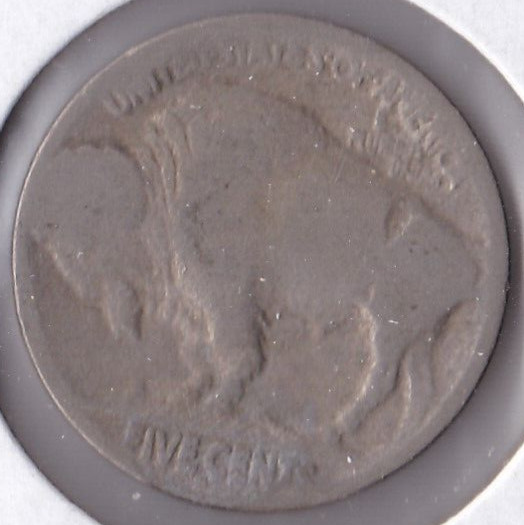 1920-S Buffalo Nickel Acid Dated L8