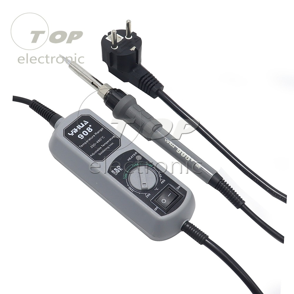 Electric Soldering Iron 60W Adjustable Temperature Welding Switch Tool Set