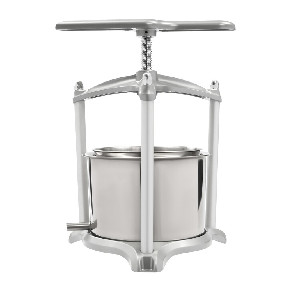 Stainless Steel Fruit Frame Press 6L Cheese Juice Wine Making Home Brew USA