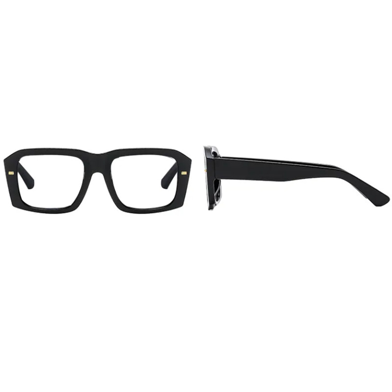 Men Blue Light Blocking Reading Glasses Clear Lens Thick Frames Square Glasses